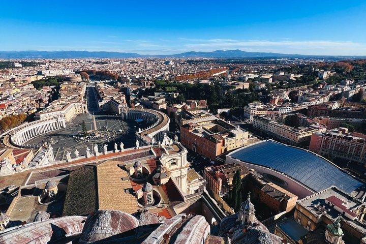 Experiencia de descubrimiento de la basílica y cúpula de San Pedro con audioguía