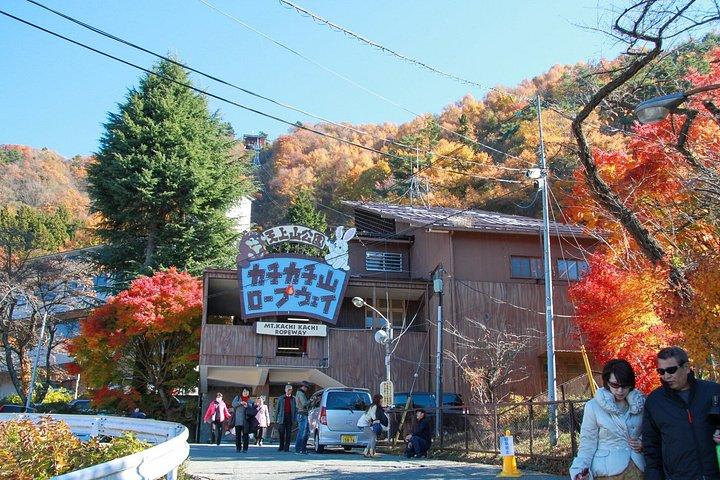 富士山日帰りツアー：加地加地ロープウェイ、忍野八海＆抹茶