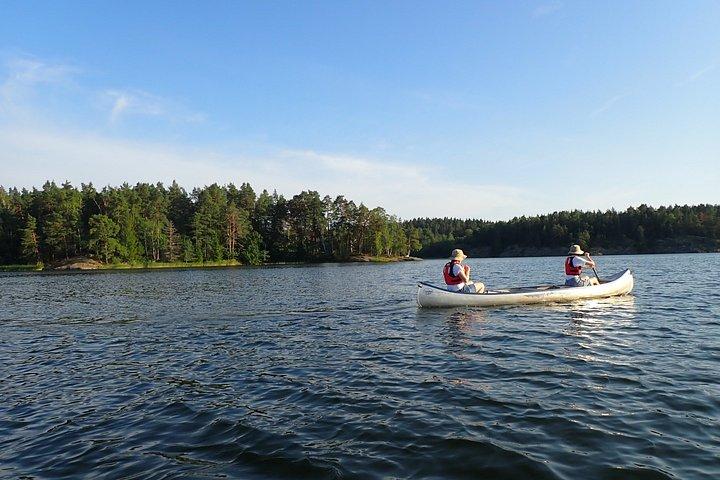 Kanuabenteuer im Stockholmer Archipel