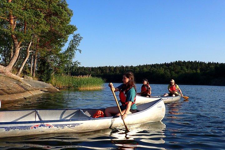 Kanuabenteuer im Stockholmer Archipel