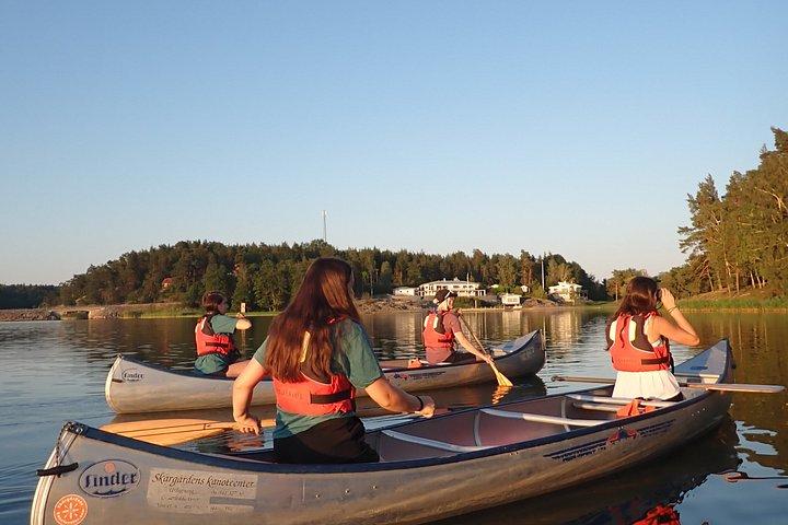 Kanuabenteuer im Stockholmer Archipel