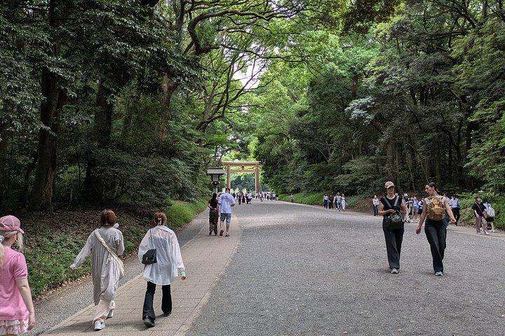 原宿と明治神宮のセルフガイド音声ウォーキングツアー