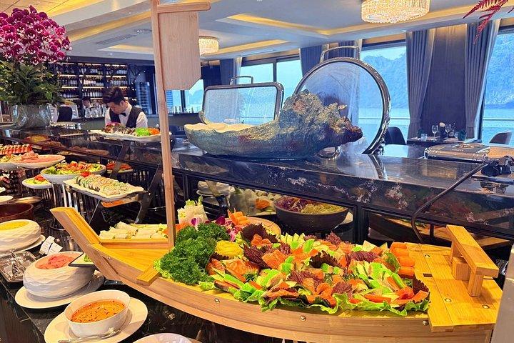 ハノイ発チューリップ豪華クルーズ1泊2日ハロンランハ湾