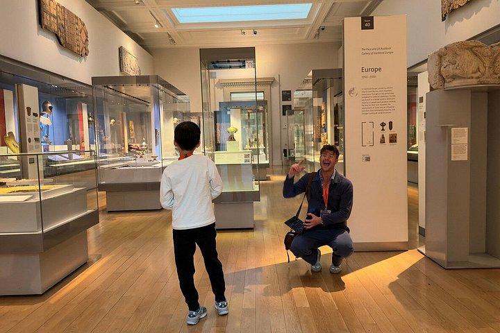 Privat British Museum Tour for børn og familier