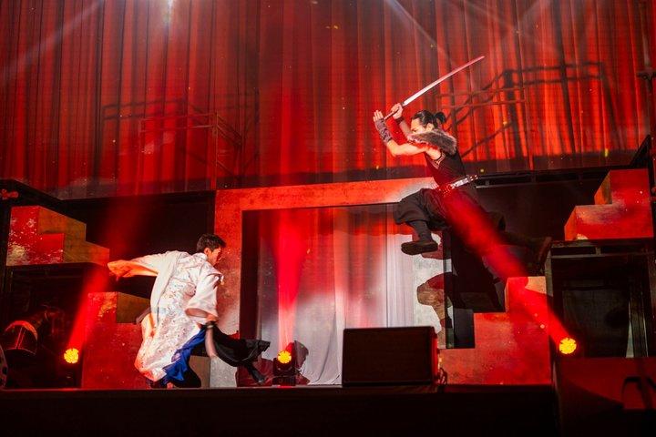 Tokyo Samurai Cultura e Ação Moderna Show Não Verbal