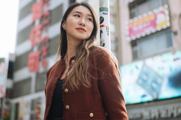 東京・歌舞伎町の夜と昼のポートレート撮影