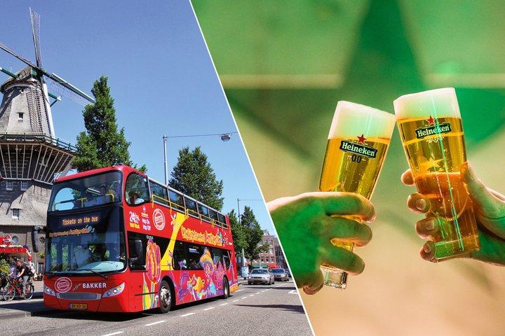 Amsterdam Combi Heineken Experience e Hop On Hop Off Bus