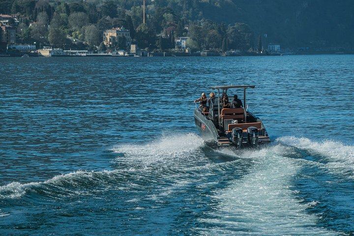Charter de Yate Privado en el Lago de Como con Capitán