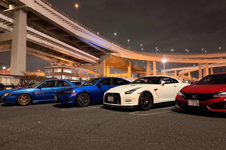 Tokyo Night Drive och Daikoku PA JDM Car Meet Experience