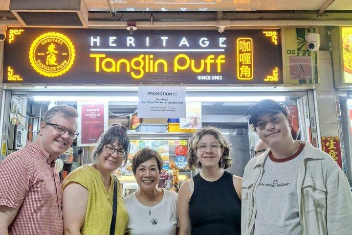 Excursão de comida de Singapore em Chinatown