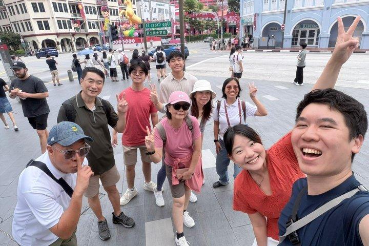 Excursão de comida de Singapore em Chinatown