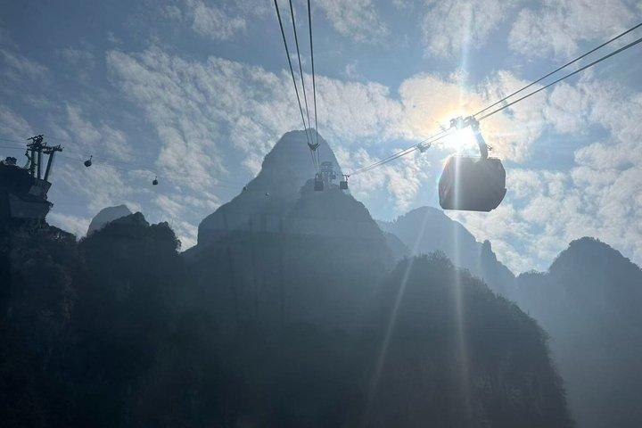 Zhangjiajie : 1 - Dagtour door het Tianmengebergte vanuit Chongqing per trein