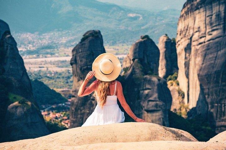 Atene : tour dei monasteri di Meteora con Guida Live e pranzo greco