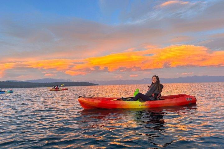 Sunset Kayak tur i Tahoe City