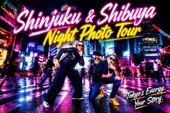 Shinjuku & Shibuya Night Photo Tour with Pro Photographer