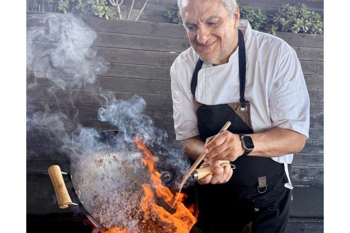 ギリシャ火と煙の料理教室