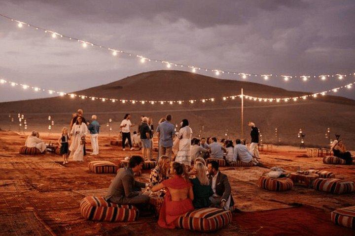 Marrakech Sunset Camel Ride Dinner Experience