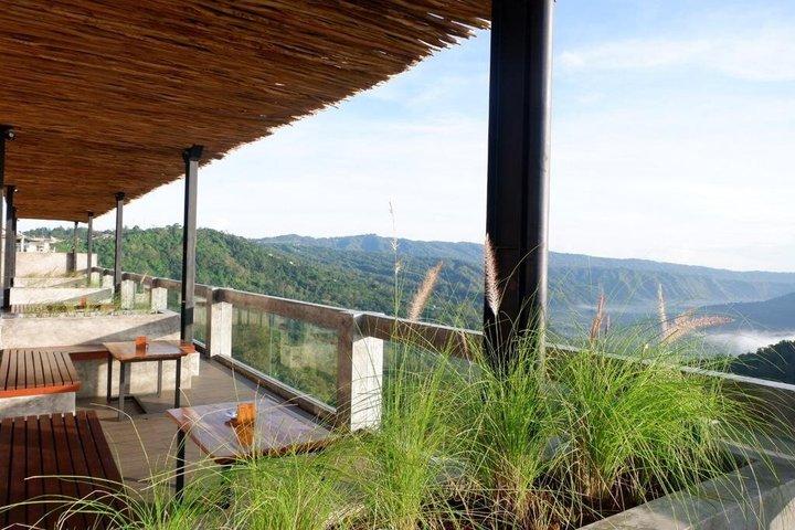 3 tours et déjeuners aux cascades d'Ubud surplombant le mont Batur