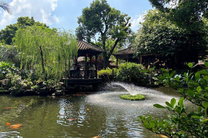 広州から順徳へのプライベートデイツアー：Fengjian Water Town、Qinghui Garden