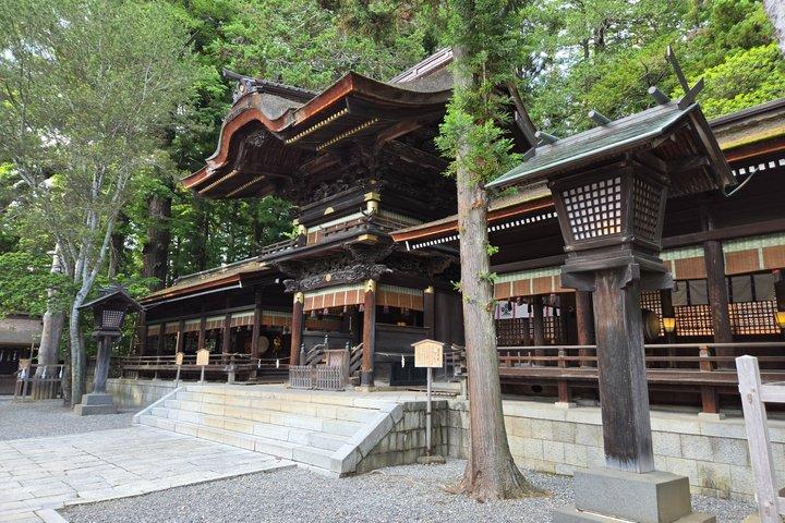 長野 : 下諏訪神社、石仏＆歴史ある街歩き