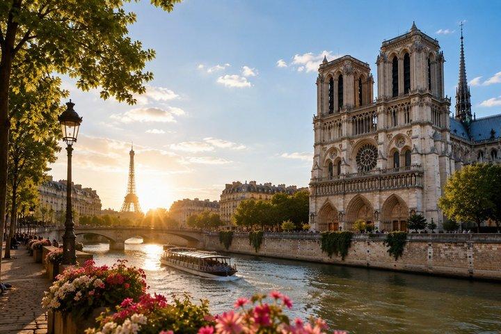 Från Le Havre: Privat Paris Guidad Utflykt & Delad Transfer