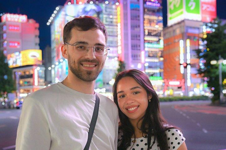 東京 : 新宿プライベート撮影ツアー＆インスタント写真