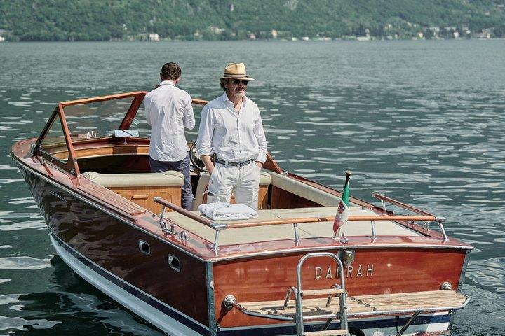 Privat träbåtstur till Comosjön med aperitif