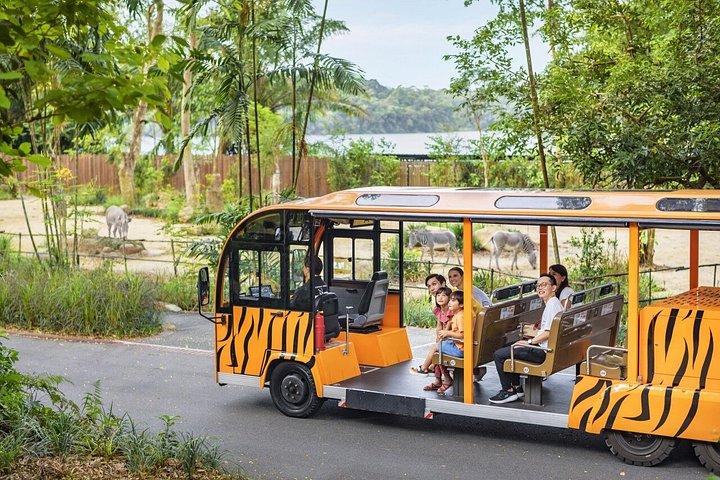 シンガポール動物園（トランプライド付き）エクスプロリアまたは朝食（オプション）