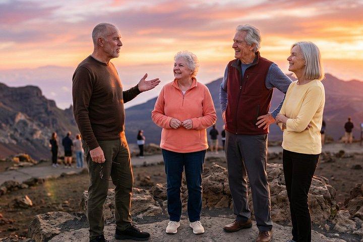 Visite privée du patrimoine à Haleakalā Coucher de soleil à Maui