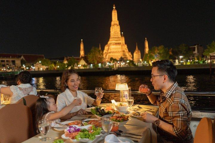 Chao Phraya Dinner Cruise : Buffet, intrattenimento e luoghi d'interesse