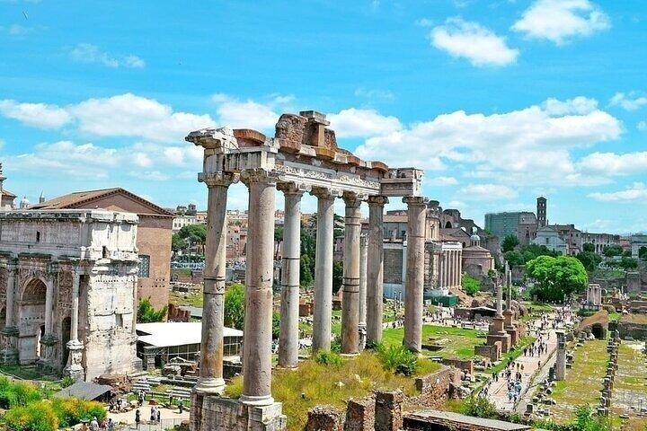 Colosseum, Roman Forum & Palatine Hill Access with Audio Guide