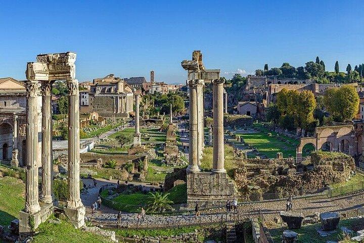 Colosseum, Roman Forum & Palatine Hill Access with Audio Guide