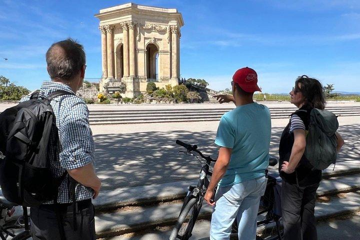 Visita guidata del centro di Montpellier in bicicletta elettrica