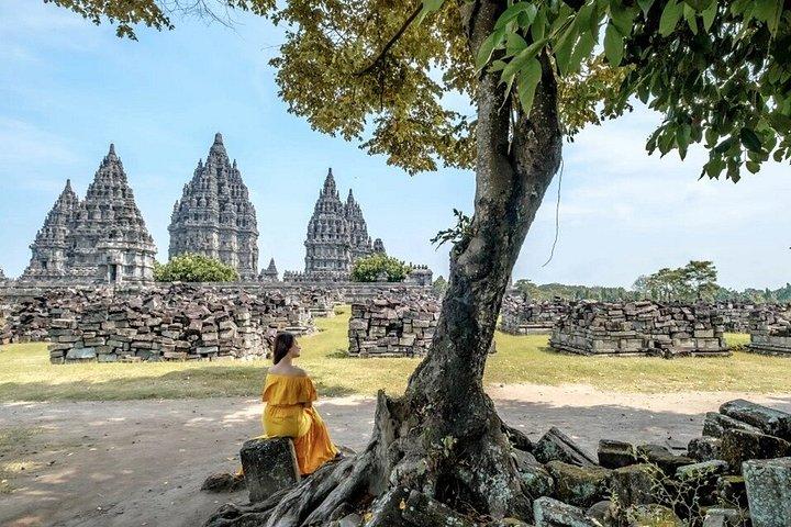 Borobudur climb UP, Prambanan & 1 Other Destination on Request