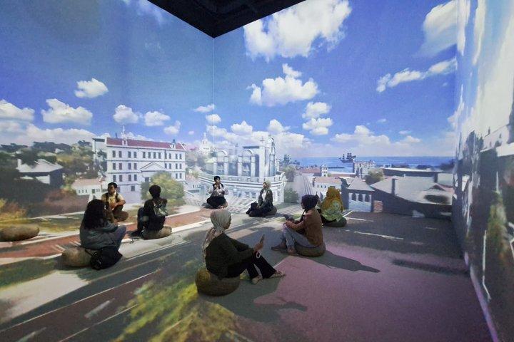 タムリンナイン展望台ジャカルタパノラマビューで上へ