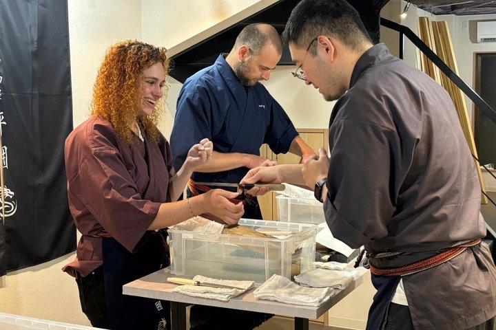 Nybegyndervenlig Knive sharpening og fitting håndtag workshop
