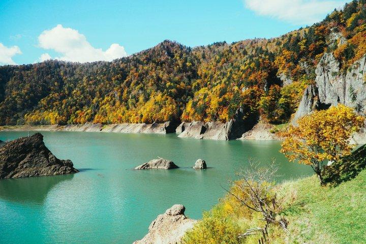 Hokkaido Hoheikyo Dam Jozankei och Shikotsuko Tour från Sapporo