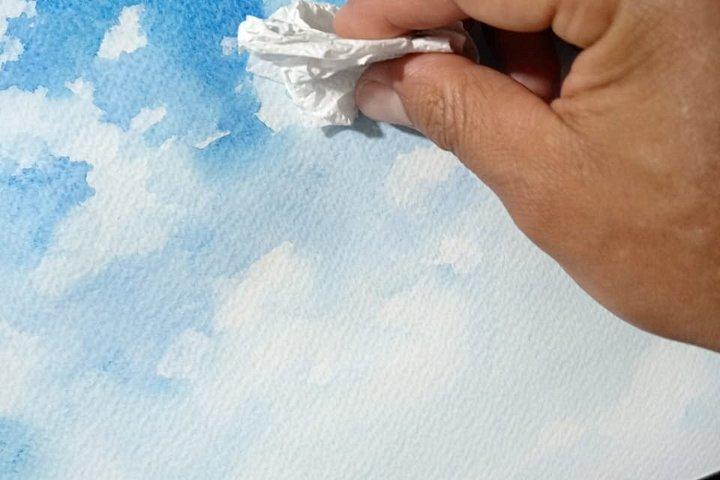 アンティグアグアテマラで水彩画のワークショップ - 屋外で絵を描く