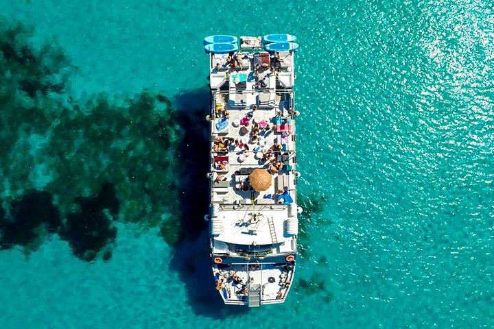 Formentera Catamaran Trip with Breakfast Lunch Dinner And Sunset