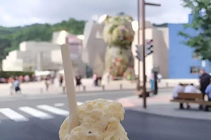 ビルバオ：グッゲンハイム美術館Eチケット（ジェラート・テイスティング付き）