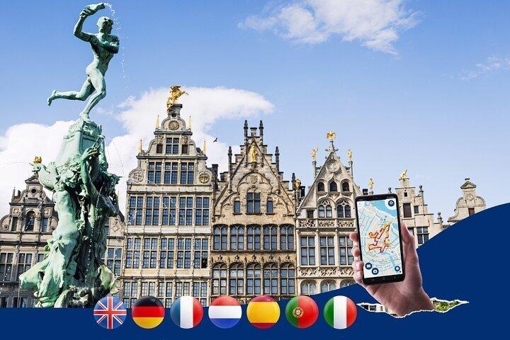 Antwerp City Walk with Audio Guide in 7 Languages on your Phone