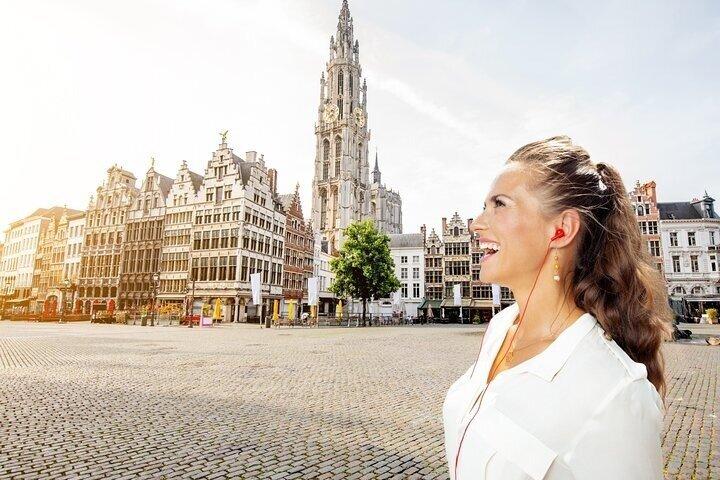 Antwerpen Stadtspaziergang mit Audioguide in 7 Sprachen auf dem Handy