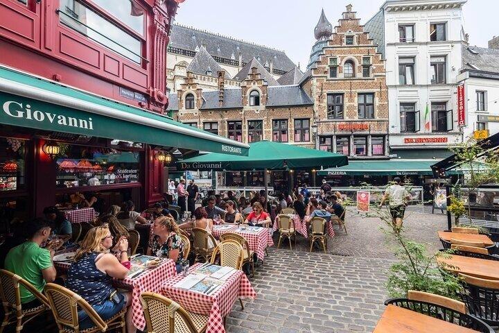 Antwerpen Stadtspaziergang mit Audioguide in 7 Sprachen auf dem Handy