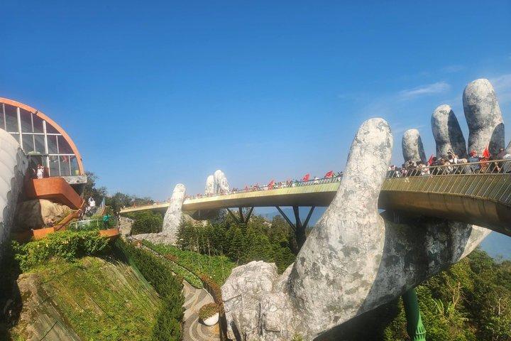 GOLDEN BRIDGE BA NA HILLS & LINBIL & Lunchbuffé (privat)