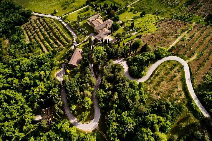Toscana højhastighedstog Vinprovning og San Gimignano