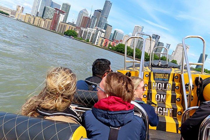 Bootstour mit dem Schnellboot : Uferpromenade ODER Westminster Pier - 70 Minuten