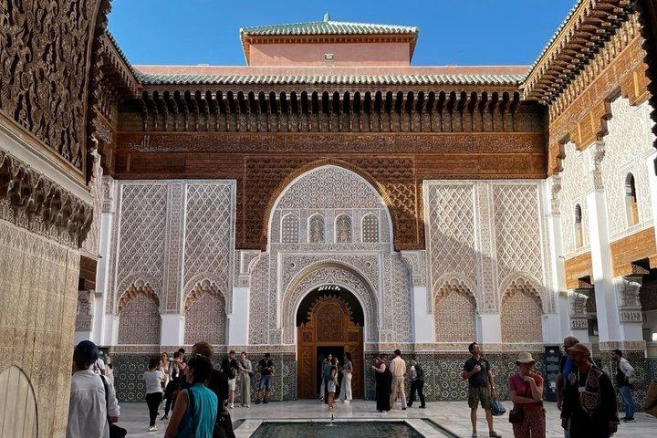 Marrakech : Bahia Palace, Madrassa Ben Youssef & Souks Tour