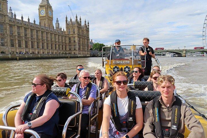 Bootstour mit dem Schnellboot : Uferpromenade ODER Westminster Pier - 70 Minuten