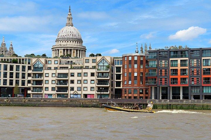 Bootstour mit dem Schnellboot : Uferpromenade ODER Westminster Pier - 70 Minuten