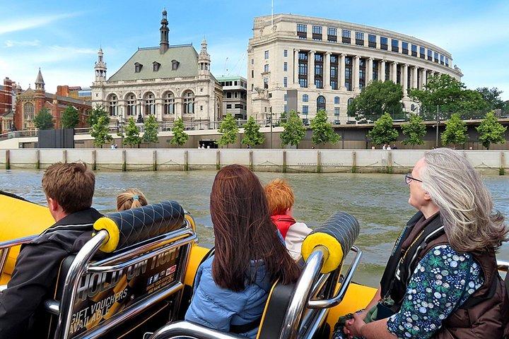 Bootstour mit dem Schnellboot : Uferpromenade ODER Westminster Pier - 70 Minuten